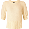 Cashmere Silk Lofty Pouf Sleeve Tee - Рубашки - короткие - £225.00  ~ 254.27€