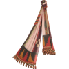 Cashmere scarf with tassels - Cachecol - 