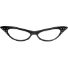 Cat Eye Glasses - Očal - 