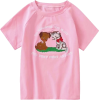 Cat embroidery print short sleeve - T-shirt - $21.99  ~ 18.89€