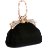 Celeste Clutch In Velvet - Torebki - 