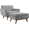 Chair and Ottoman - Furniture - 