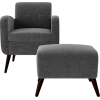 Chair and Ottoman - Meble - 