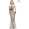 Champagne Beaded Gown - モデル - 