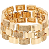 Champagne Crystal Gold Tone Statement - Armbänder - $34.99  ~ 30.05€
