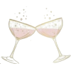 Champagne Glasses - Illustrazioni - 