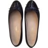 Chanel Black Flats - Ballerina Schuhe - 