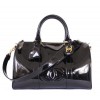 Chanel Black Patent Speedy Carry-on Duff - Hand bag - 