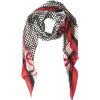 Chanel Black White Red Scarf - Scarf - 