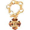 Chanel Pre-Owned 1994 Tortoiseshell CC B - Bracelets - 