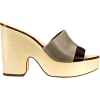 Chanel Platforms Brown - Туфли на платформе - 
