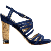Chanel Sandals Blue - Sandały - 