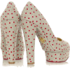 Charlotte Olympia Greta linen platform - Sapatos clássicos - 
