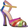 Charlotte Olympia Isla rainbow sandals - 凉鞋 - 