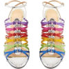 Charlotte Olympia Rainbow snakeskin- - Sandals - 