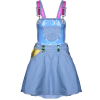 Chasin' Rainbows Overall Dress - Enterizos - 