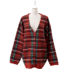 Check big cardigan - Puloveri - 