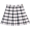 Check Pleat Skirt - Röcke - 
