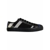 Check Canvas And Leather Trainers - Superge - 335.00€ 