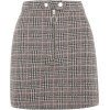 Checked Mini Skirt - Röcke - 