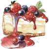 Cheesecake  Illustration - Ilustracje - 