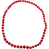 Cherry Baltic Amber Necklace 1950s - Halsketten - 