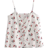 Cherry Print Small Camisole - Vests - $25.99  ~ £19.75