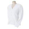 Chestnut Hill Ladies Buttoned Cardigan. CH405W White - カーディガン - $30.99  ~ ¥3,488