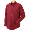 Chestnut Hill Men's Executive Performance Pinpoint Oxford Shirt. CH620 Merlot - Long sleeves shirts - $30.99 