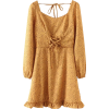 Chest strap ruffle dress - Dresses - $27.99 