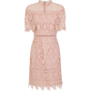 Chi Chi London Pink Lace Dress - sukienki - 
