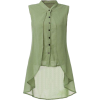 Chiffon Vest Long Blouse - Camicie (corte) - 