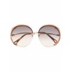 Chloé Eyewear oversized-frame sunglasses - Sonnenbrillen - 