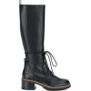 Chloé Franne lace-up high boots - Stivali - 