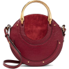 Chloé Pixie leather & suede bag - Bolsas pequenas - 