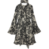 Chloe Silk Mini Dress - Dresses - 