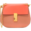 Chloe Drew Bicolour Pink Coral bag - Messenger bags - 