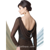 Chocolate brown gown (Sofie House) - Dresses - 