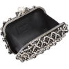 Choo Black Satin Clutch Bag with Crystal - バッグ クラッチバッグ - $3,850.00  ~ ¥433,311