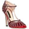 Chrissie Morris Leather Stingray Shoes - Klasični čevlji - 