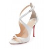 Christiabn Louboutin White Sandal - Sandals - 