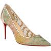 Christian Louboutin Follies Lace Metalli - Klasične cipele - $795.00  ~ 682.81€