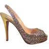 Christian Louboutin glitter heels - Sandálias - 