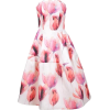 Christian Siriano Strapless Floral Gown - Dresses - 