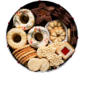 Christmas. Brown. Cookies - cibo - 