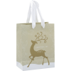 Christmas Small Gift Bag - Brown - Items - 