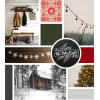 Christmas / Winter moodboard - Background - 