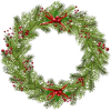 Christmas Wreath - Ilustracje - 