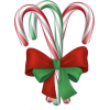 Christmas candy cane - Ilustrationen - 
