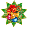 Christmas decoration bell - Ilustracje - 